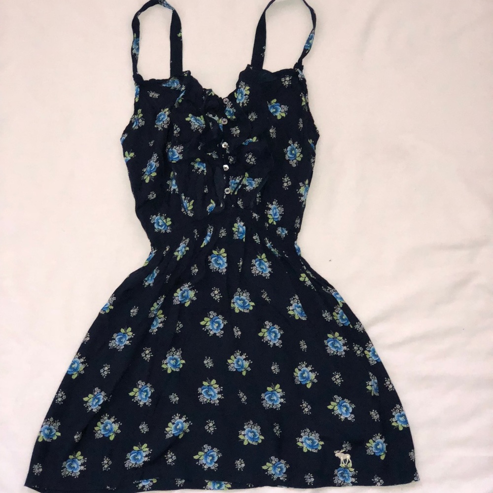 Blue Floral Dress